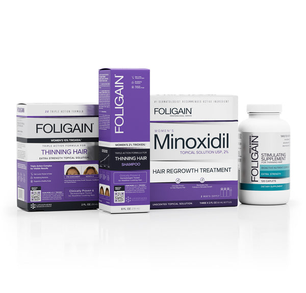 FOLIGAIN Women's Hair Regrowth Kit