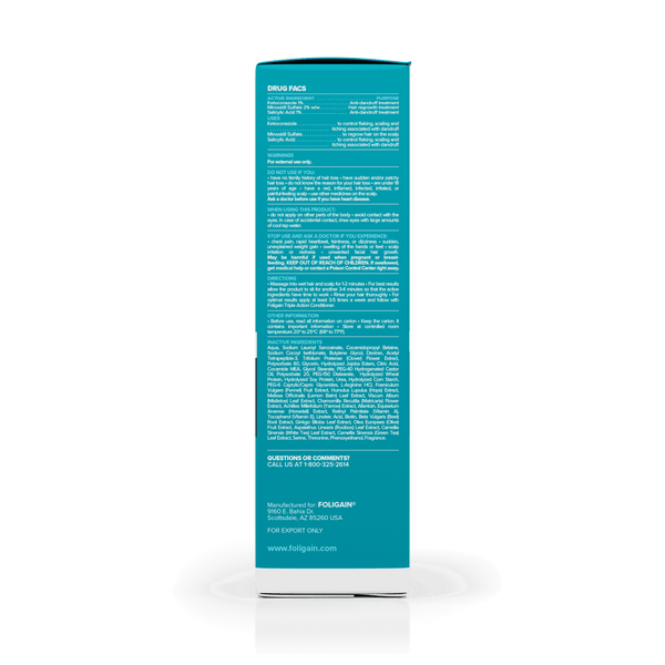 FOLIGAIN Advanced Hair Regrowth Hair Shampoo Minoxidil 2% - Foligain US