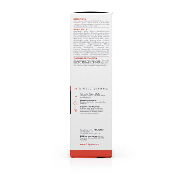 FOLIGAIN 男士生发洗发水 + 护发素套装