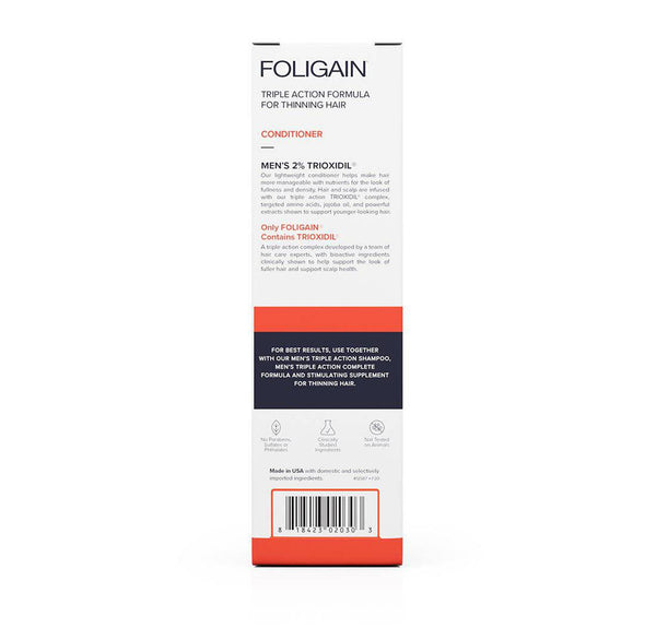 FOLIGAIN 男士生发洗发水 + 护发素套装